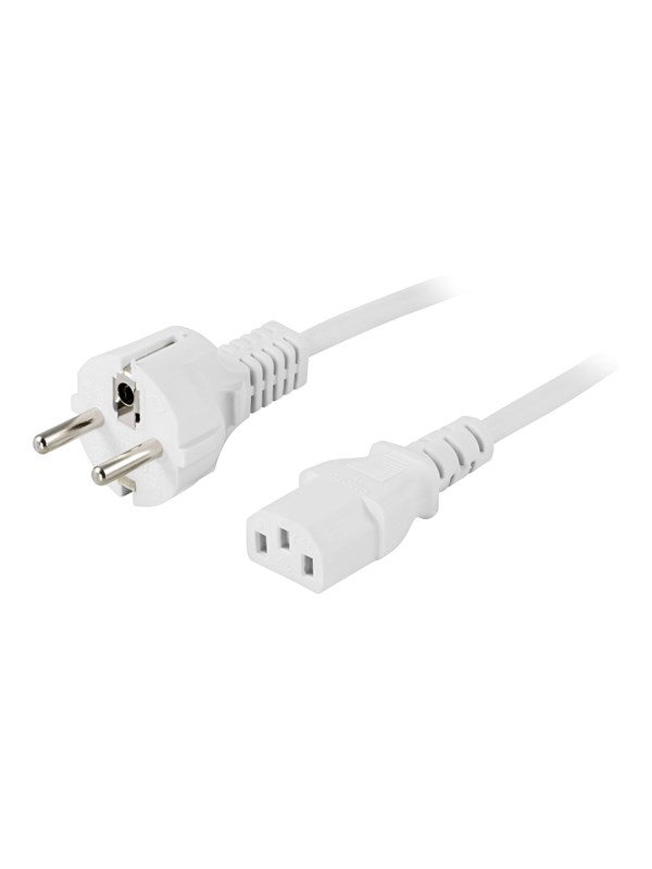 Deltaco Power Cable - 1 m