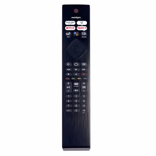 Stemmestyrt Fjernkontroll YKF474 for Philips TV – Plug-and-Play