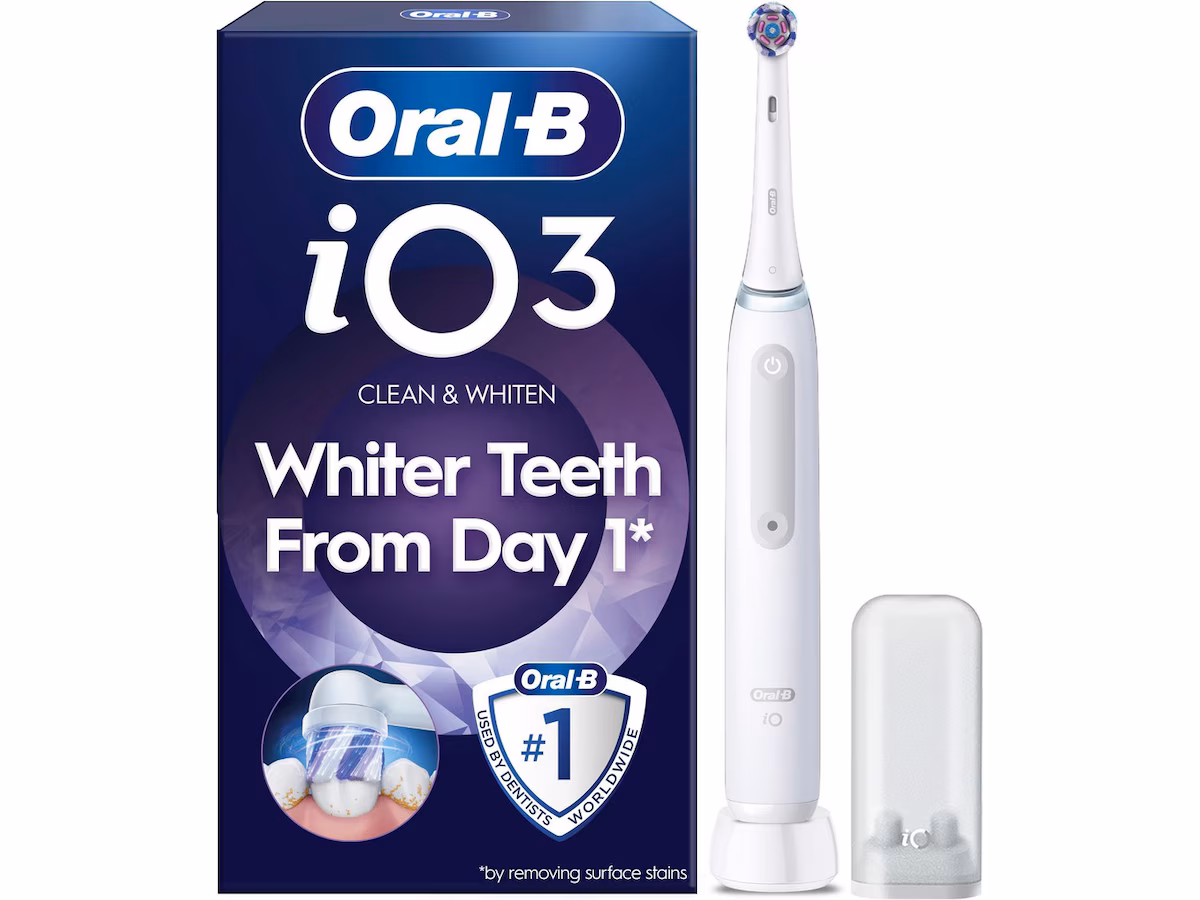 Oral-B iO3 elektrisk tannbørste (hvit)