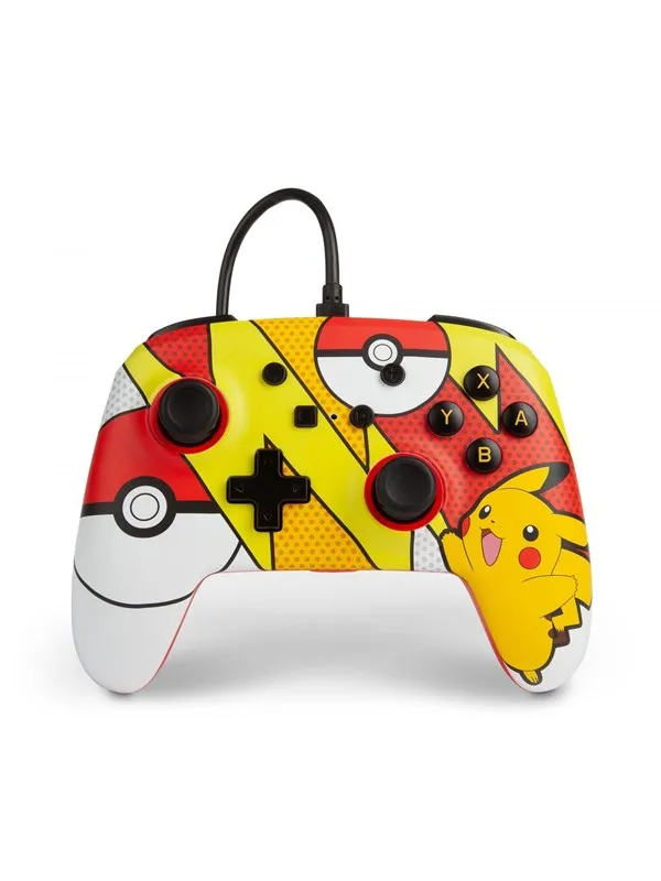 PowerA Enhanced - Pokemon Pikachu Pop Art - Wired Controller - Nintendo Switch