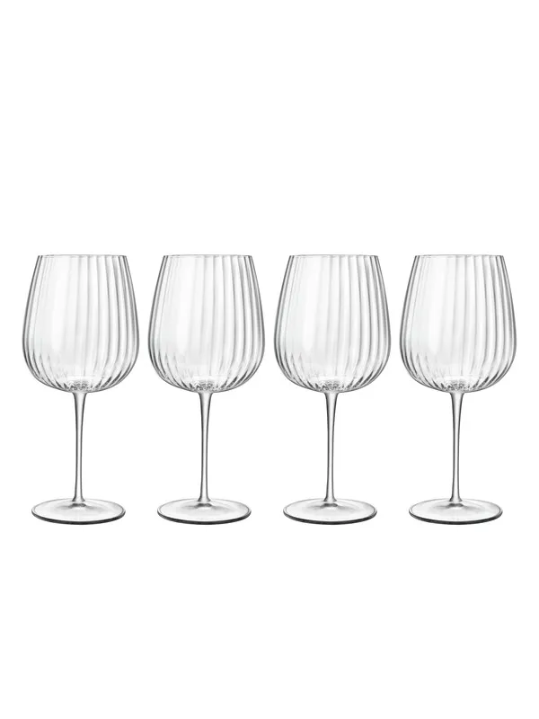 Luigi Bormioli Gin & tonic glass burgundy Optica 75 cl 4 pcs.