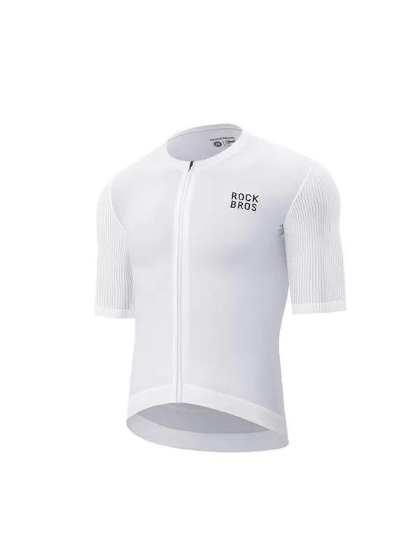 Rockbros 15200025 Short Sleeve Cycling Jersey Size XXXL - White