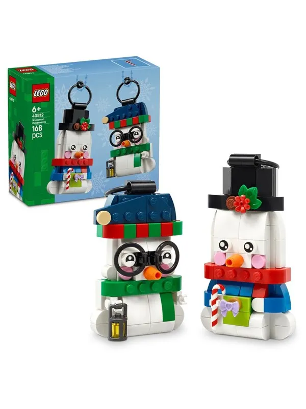 LEGO Minifigures 40812 Snowman Ornaments