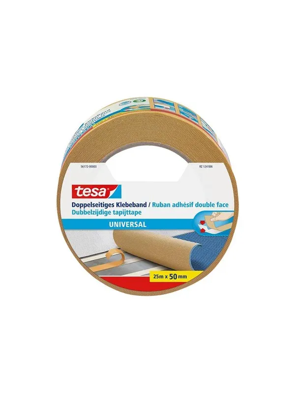 tesa Universal double-sided tape - 50 mm x 25 m