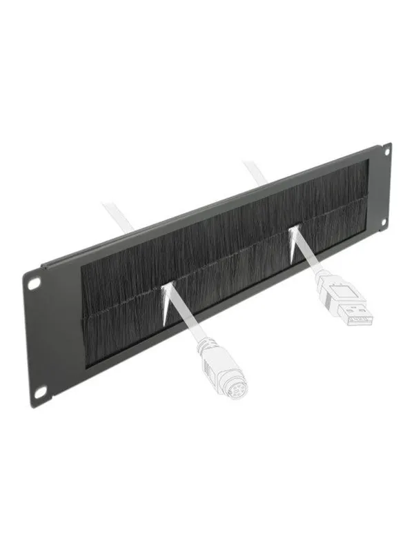 DeLOCK Cable Management Brush Strip