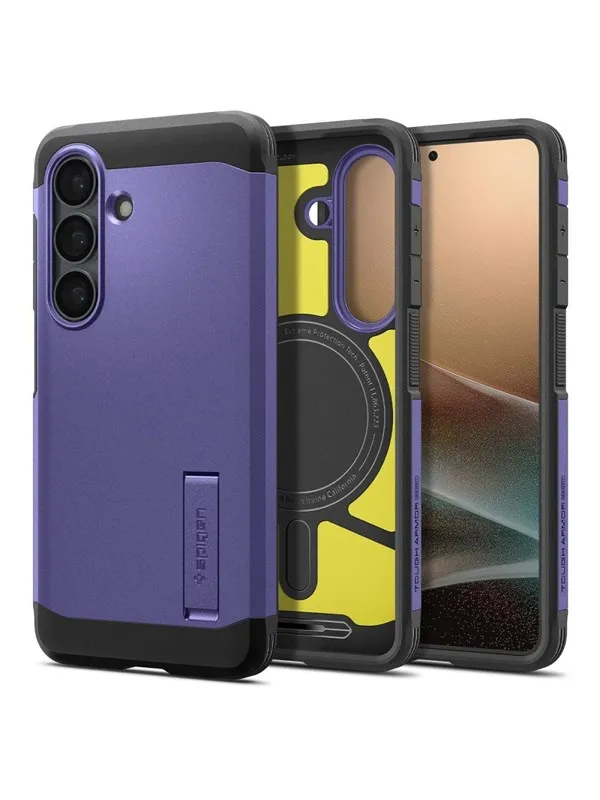Spigen Tough Armor Mag MagSafe Case for Samsung Galaxy S26+ - Purple