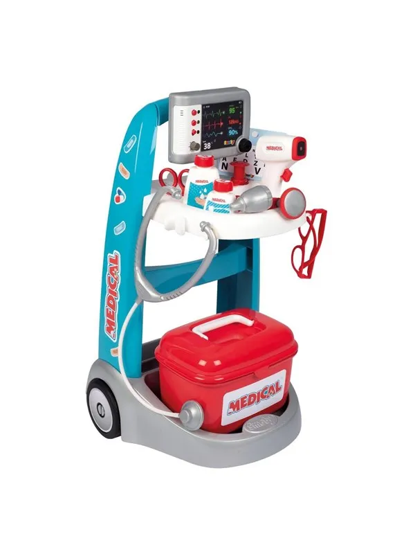 Smoby Electronic Doctor Trolley 16pcs.