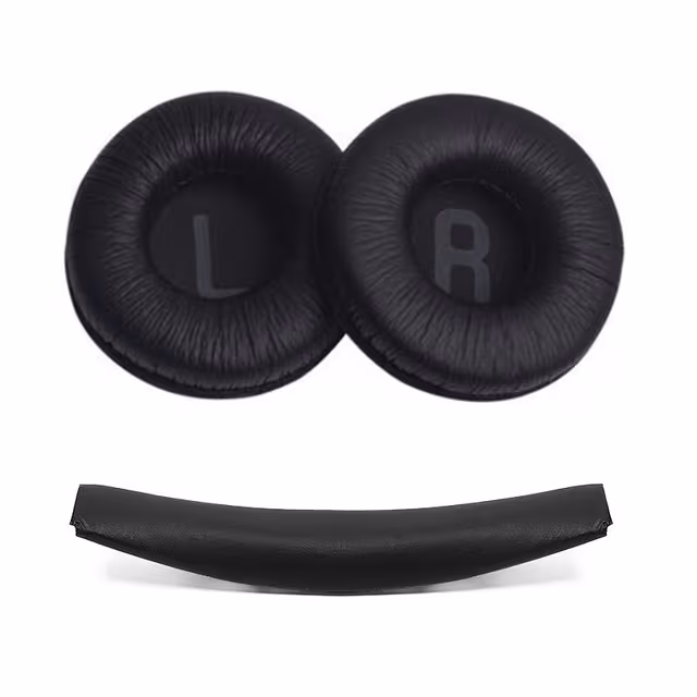 Øreputer og bøylepute JBL T450/T500 BT, Tune600, 510BT, JR300 Sort