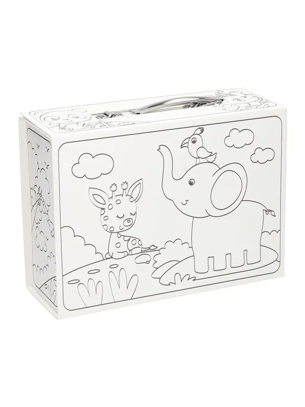 Wins Holland Color your own Suitcase with Animals