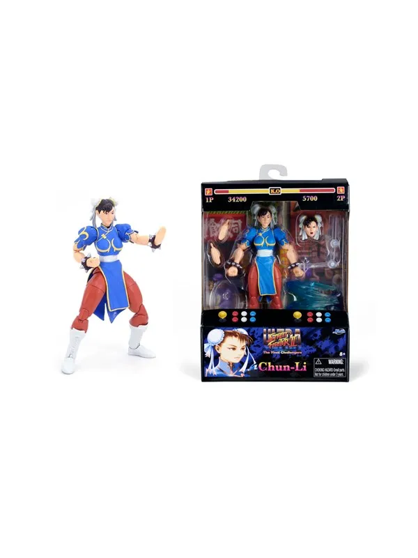 Jada Toys Street Fighter II Chun-Li 6" figur