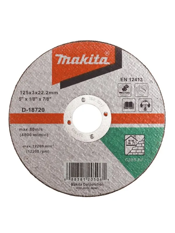 Makita CUTTING DISC 125X3 C30S STONE MAKITA