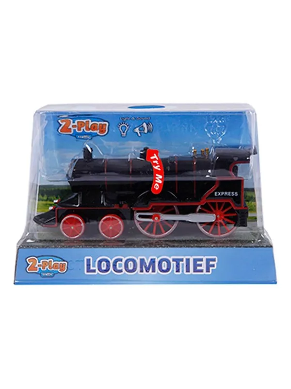 2-Play Traffic 2-Play Die-cast Locomotive with Light and Sound 14cm (Assorted)