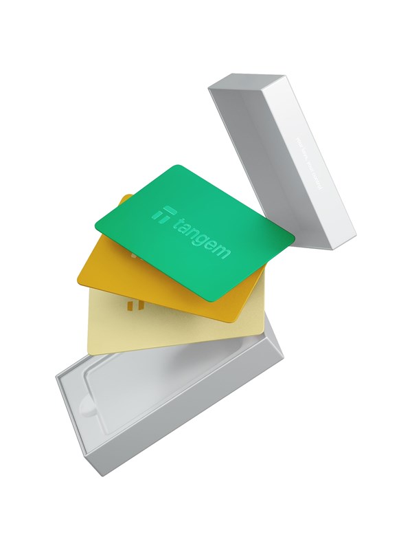 Tangem Wallet - 3-card set - Sun Drop