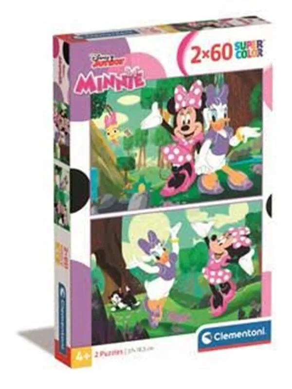 Clementoni Puzzle Disney Minnie 2x60 pieces Gulv