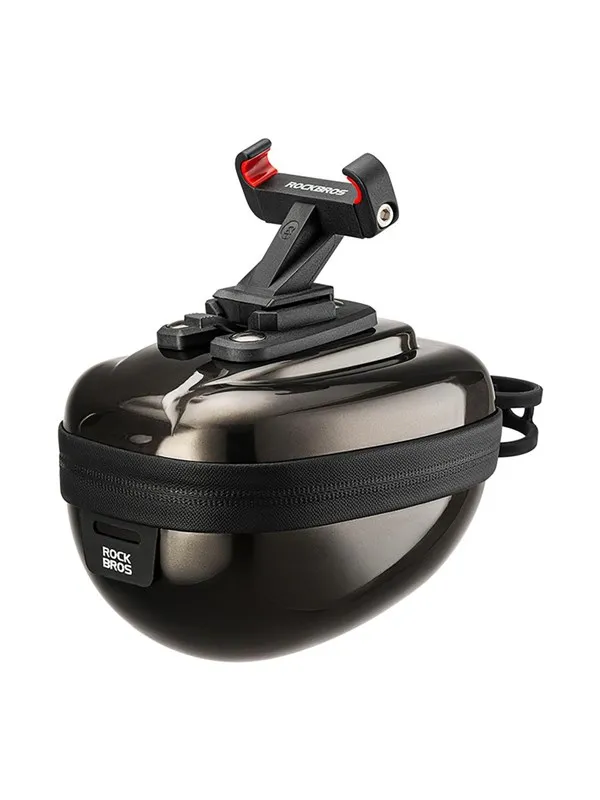 Rockbros Rigid Hard Shell Compact Saddle Bag 0.4 L - Black