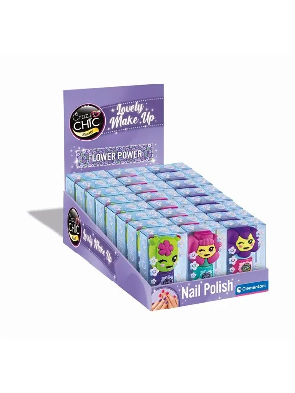 Clementoni Crazy Chic Nail Polish Flower