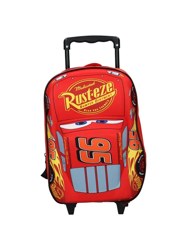 Cars Trolley Backpack 3D  3 Piston Cup