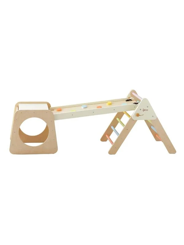 Classic World Wooden Climbing Set Foldable - 5-in-1