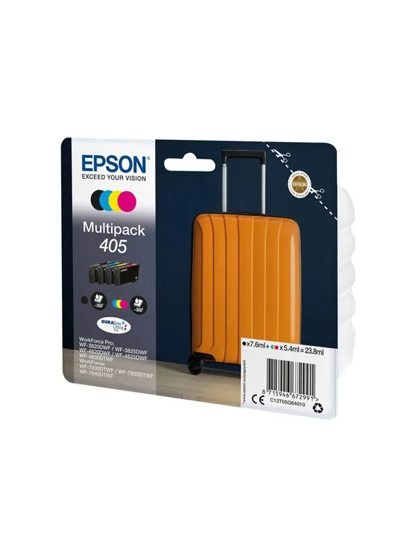 Epson 405 Multipack - 4-pack - black yellow cyan magenta - original - ink cartridge