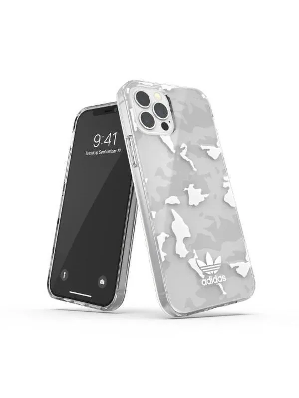 Adidas OR SnapCase Camo Case for iPhone 12 / iPhone 12 Pro - Transparent