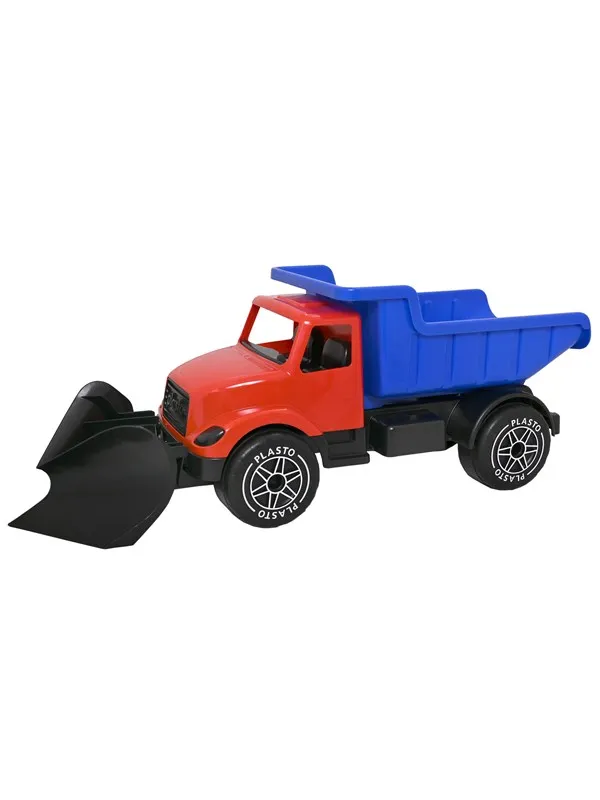 Plasto  Giant Tipper Truck with Snow Plough (82 cm)