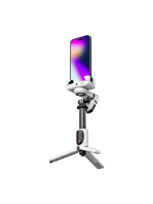 AOCHUAN M1 Pro Gimbal with RGB Lighting (White)
