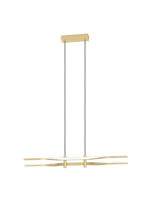 EGLO COLMEAL long table pendant brushed brass