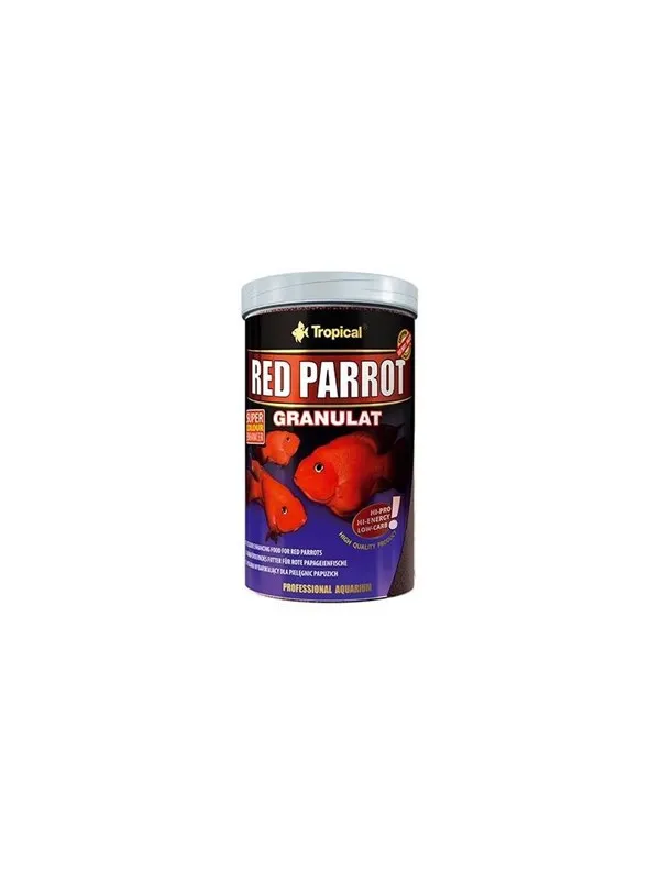 Tropical Red Parrot Granulat 1000 ml. / 400 g.