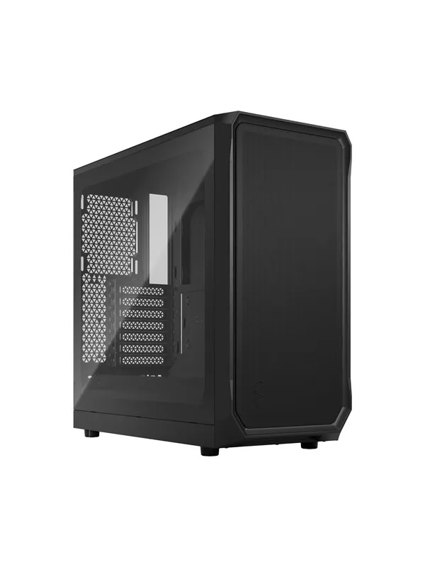 Fractal Design Focus 2 - Black TG Clear Tint - Kabinett - Miditower - Svart