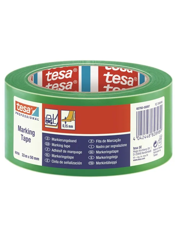 tesa Floor Marking Tape 33m x 50m Green