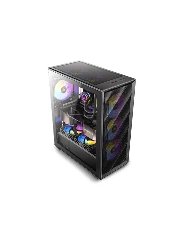 Antec AX85 ARGB - mid tower - ATX - Kabinett - Tower - Svart