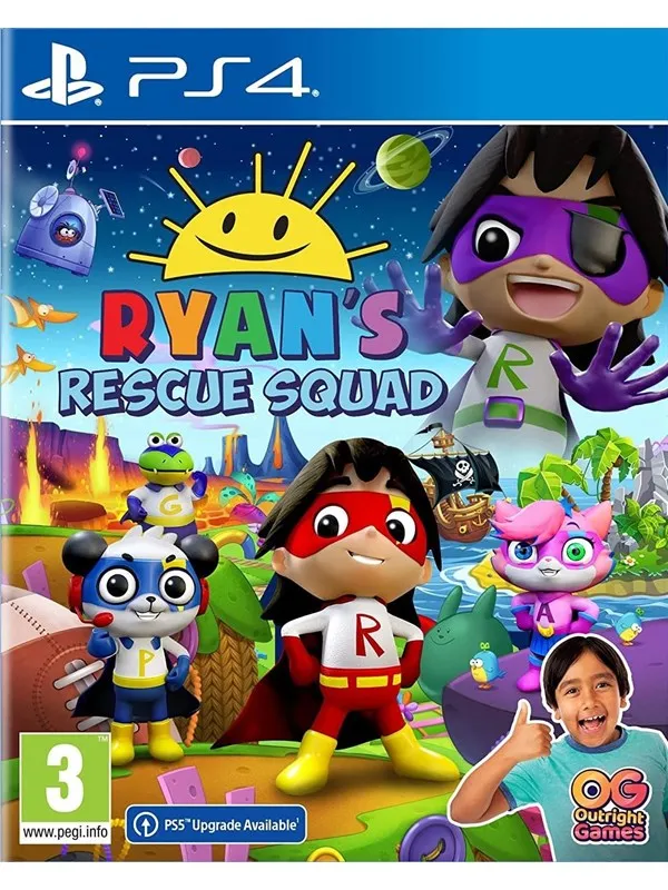 Ryan's Rescue Squad - Sony PlayStation 4 - Platformer
