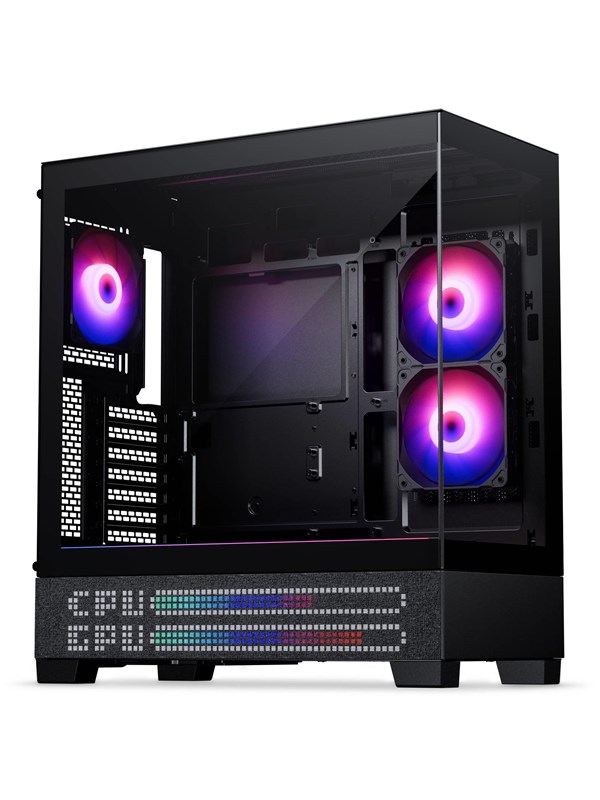 Phanteks XT View Matrix - Kabinett - Miditower - Svart