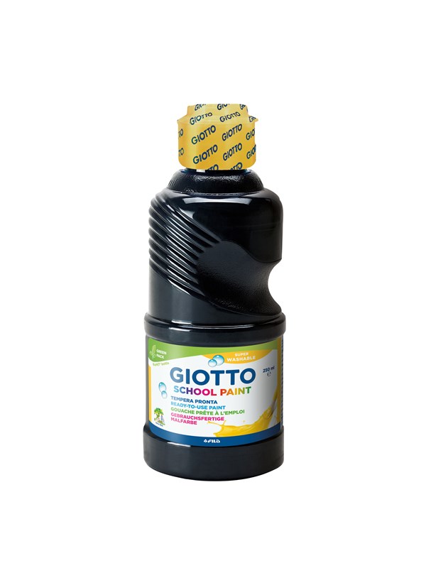 Giotto School Paint 250 ml Black