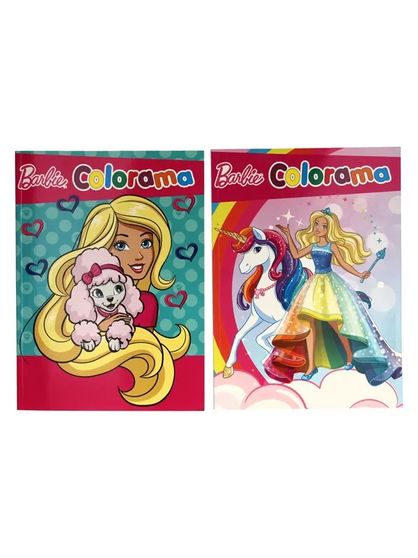 Boek Specials Nederland BV Barbie Colorama Coloring Book