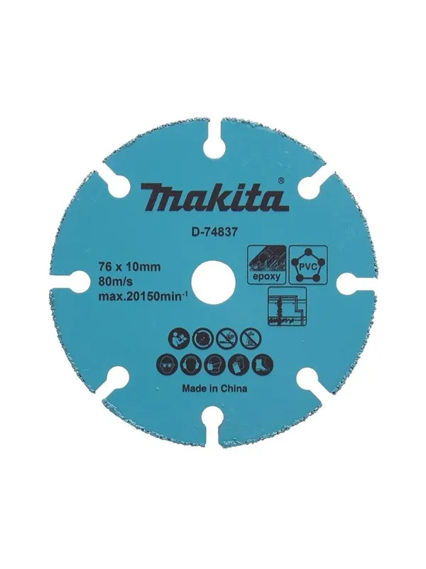 Makita Cutting Disc Carbide Multi 76x10mm D-74837