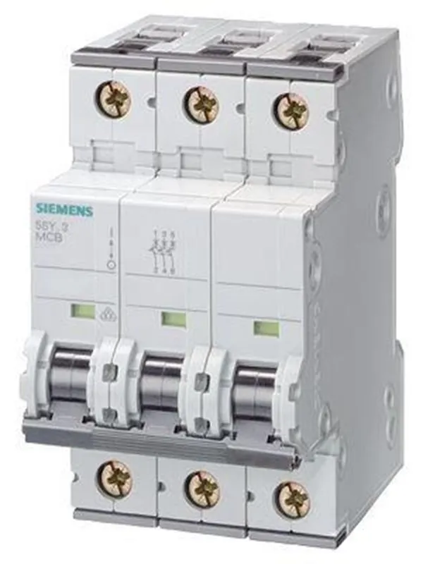 Siemens Circuit breaker 6ka 3pol c63 5sy6363-7
