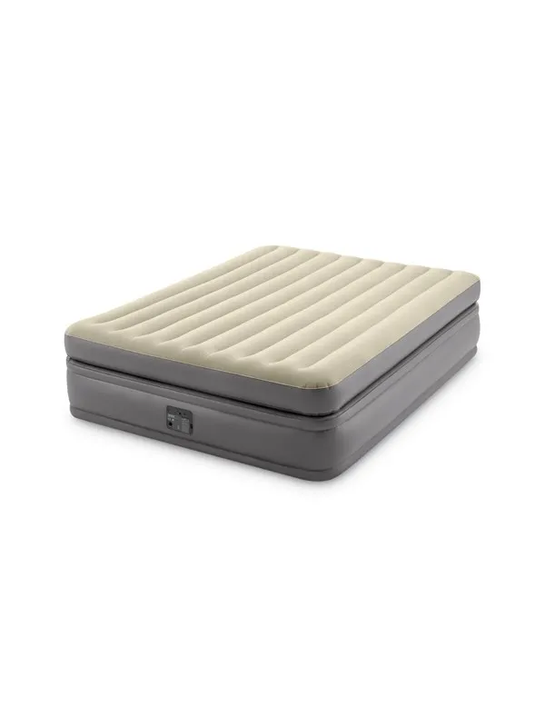 Intex Queen Comfort Elevated luftmadrass m/ Fiber-Tech Rp