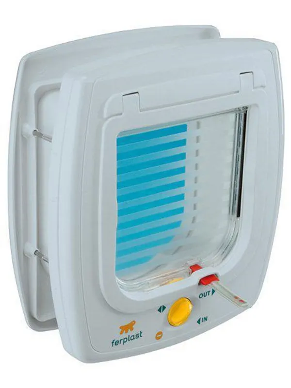Ferplast - Dog & Cat Door Swing 5 4-way - White
