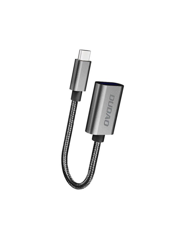 Dudao  L15T OTG Adapter USB-C - USB-A - Gray