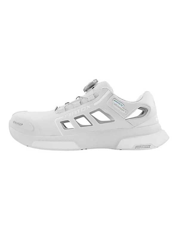 AIRTOX FW22 sikkerhetssandal, PRO smart snøring, Styrosoft såle 3.0,  clean white - Str. 48