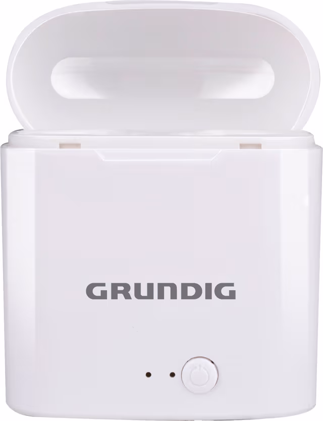 Grundig Earbud trådløse in-ear hodetelefoner (hvit)