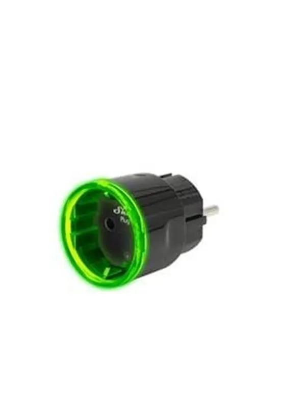 Shelly Plug PM Gen3 Black - WiFi 16A smartplugg med energimåling, uten innebygd relé
