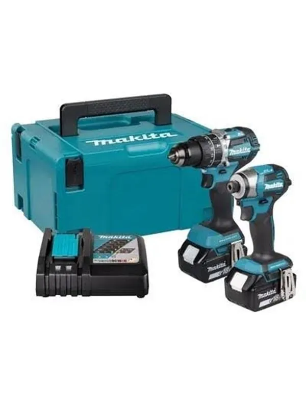 Makita DLX2575TJ CORDLESS COMBO KIT 2X5AH 18V