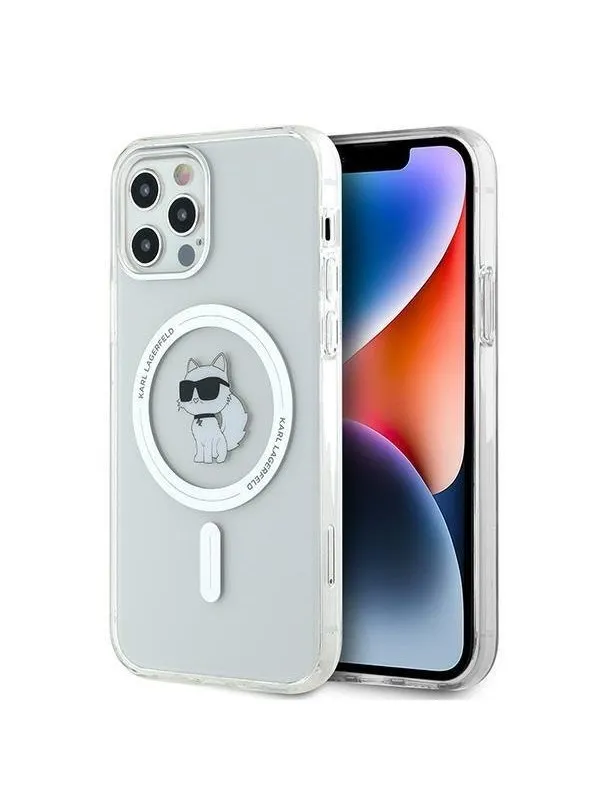 Karl Lagerfeld IML Choupette MagSafe case for iPhone 12 / 12 Pro - transparent