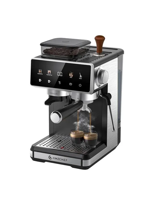 AMZCHEF CE-CM5560-SV Piston Coffee Maker
