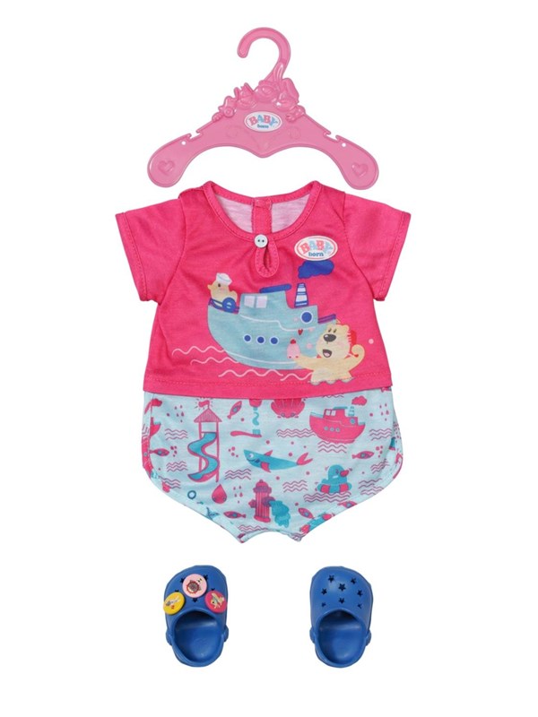 Baby Born Bath Pyjamas with Shoes 43cm