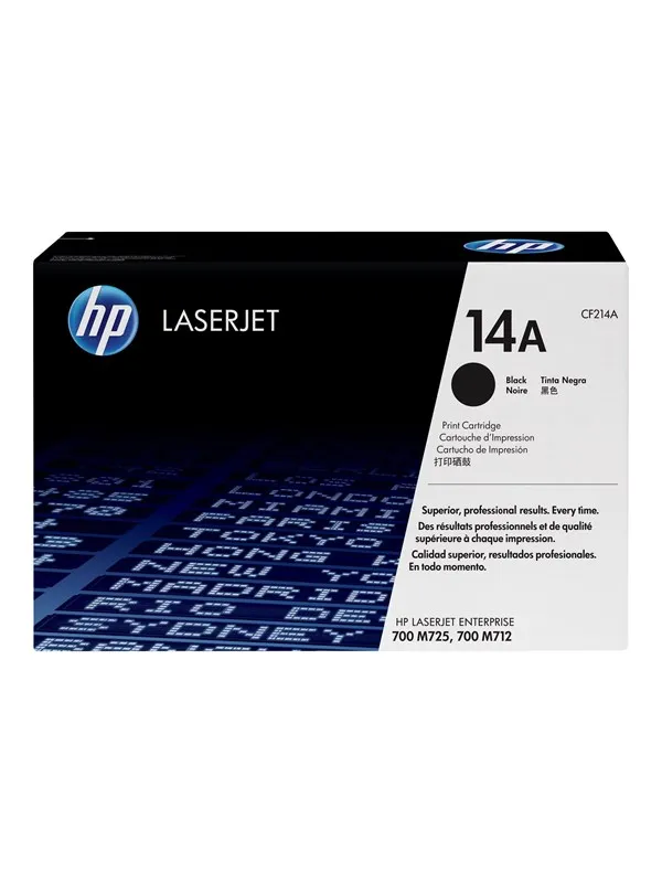 HP 14A / CF214A - Black Laser Toner - Laser toner Svart