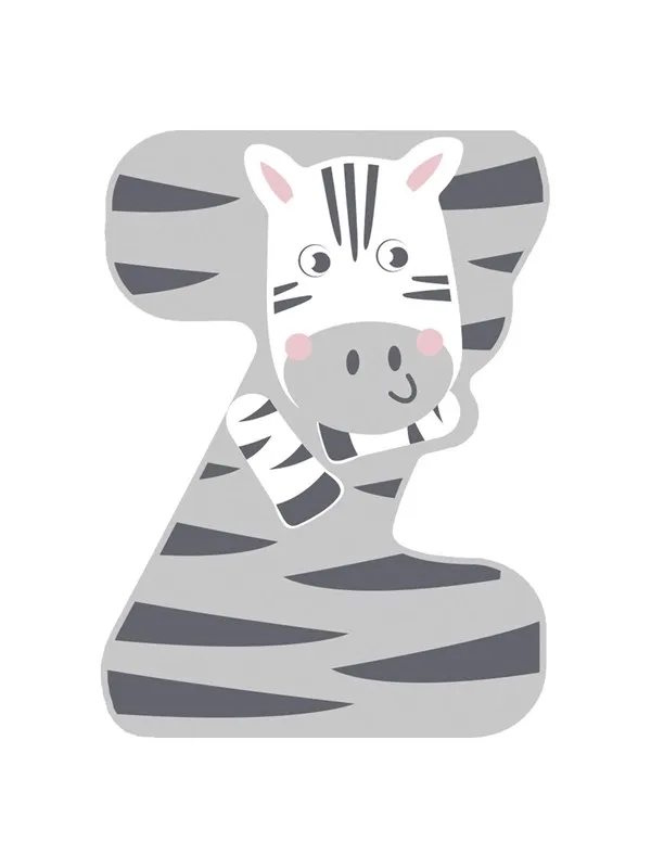 Small Foot - Wooden Animal Children's Letter - Z