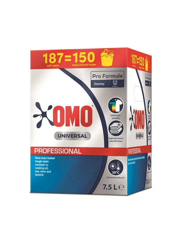 Omo Professional Liquid Universal 7.5 L - 187 washes